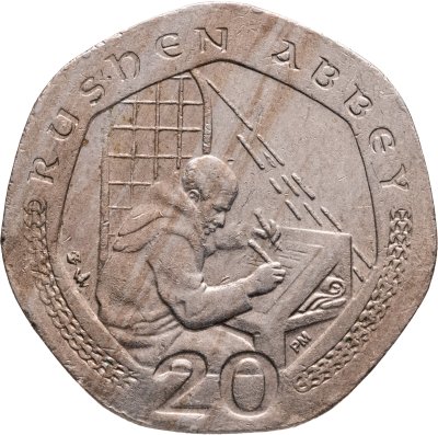 купить Остров Мэн 20 пенсов (pence) 2003