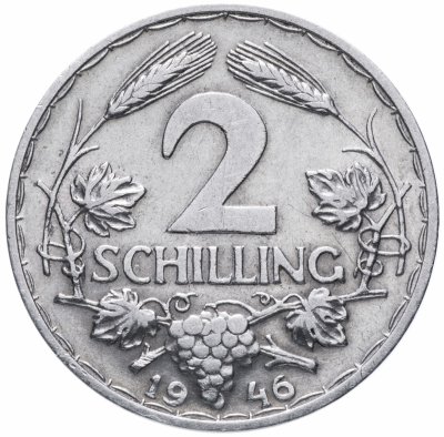 купить Австрия 2 шиллинга 1946