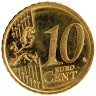 Купить Кипр 10  евро центов 2008