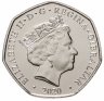 Купить Гибралтар 50 пенсов (pence) 2020   Рождество
