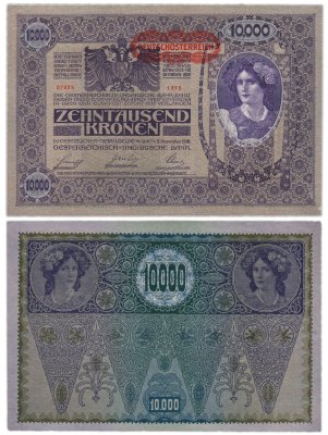 купить Австрия 10000 крон 1918