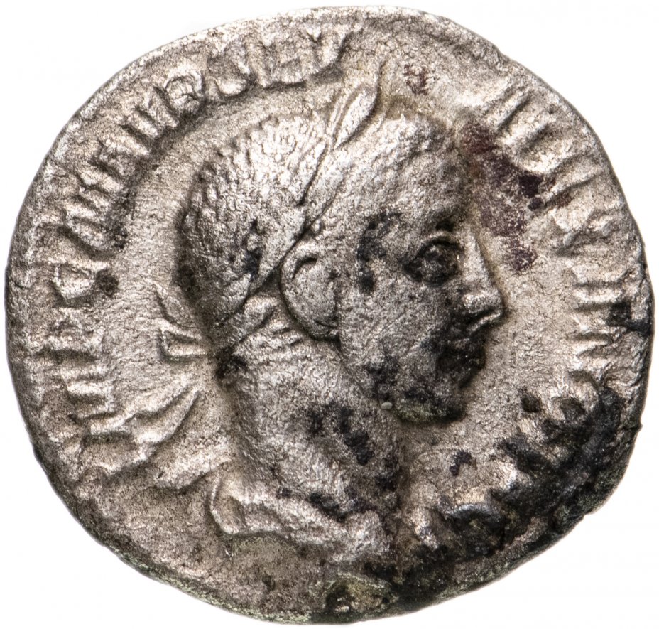 купить Римская Империя, Александр Север, 222-235 гг, денарий (реверс: Аннона стоит прямо, в руках колосья и рог изобилия)