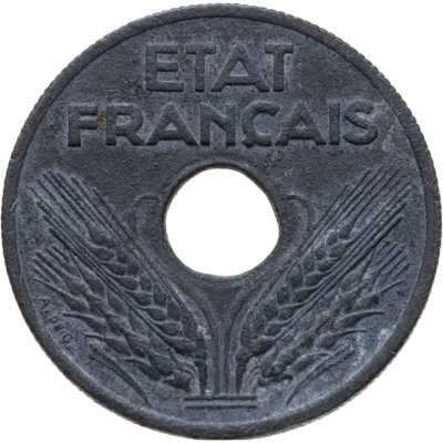 купить Франция 10 сантимов (centimes) 1943 ÉTAT FRANÇAIS