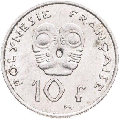 купить Французская Полинезия 10 франков (francs) 2007