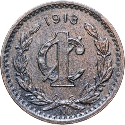 купить Мексика 1 сентаво (centavo) 1913