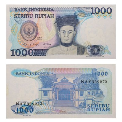 купить Индонезия 1000 рупий 1987 (Pick 124)