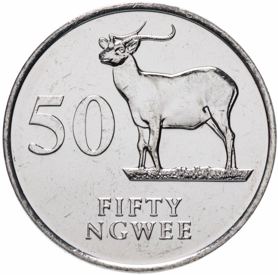 купить Замбия 50 нгве (ngwee) 1992