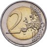 Купить Франция 2 евро (euro) 2018 "100 лет со дня окончания Первой мировой войны (Василёк Франции)"