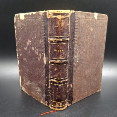 купить Книга "Madame: mœurs parisiennes", автор Gustave Toudouze, бумага, печать, кожаный корешок, Франция, 1884-1900 гг.