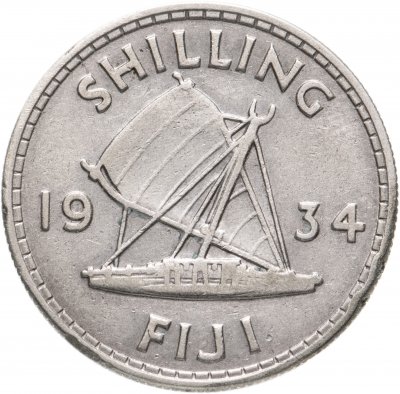 купить Фиджи 1 шиллинг 1934 (Георг V)