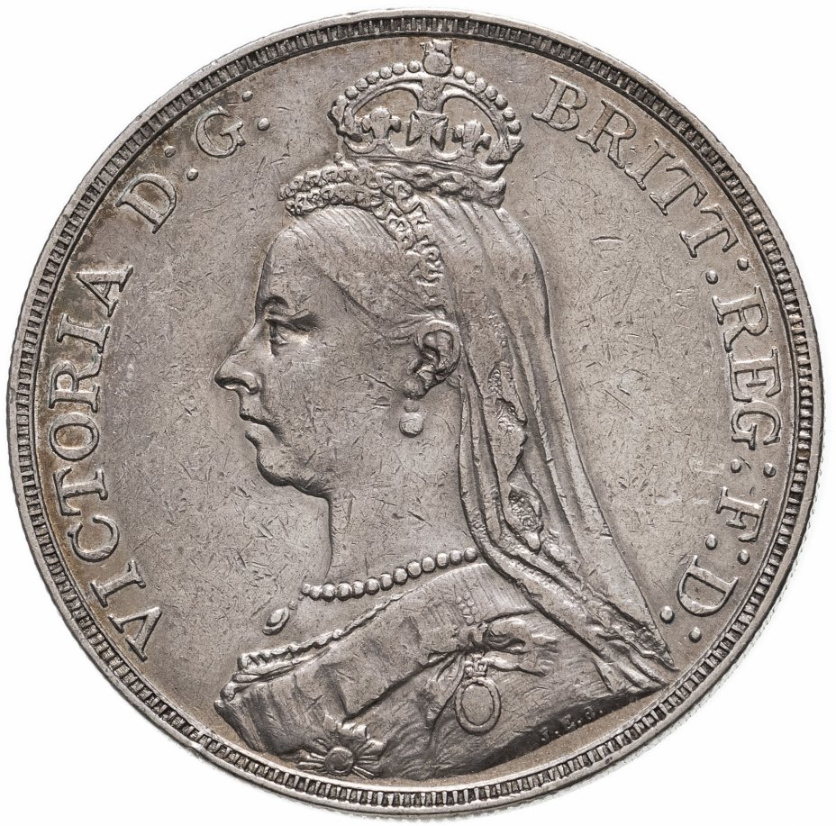 купить Великобритания 1 крона 1889