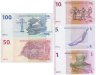 Купить Конго набор из 5 банкнот 1, 5, 10, 50, 100 сантимов 1997-2013