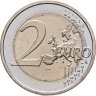 Купить Словения 2 евро (euro) 2017 10-я годовщина введения евро в Словении