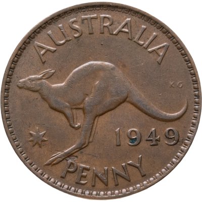 купить Австралия 1 пенни (penny) 1949