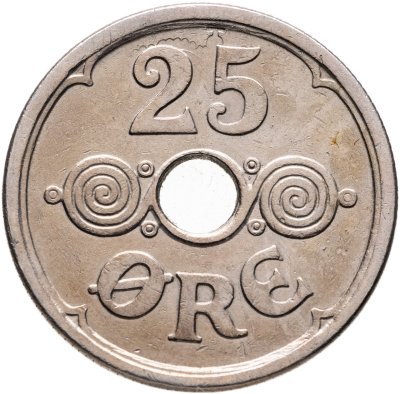 купить Дания 25 эре (ore) 1936