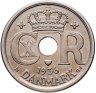 Купить Дания 25 эре (ore) 1936