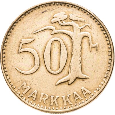 купить Финляндия 50 марок (markkaa) 1953