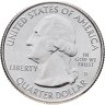Купить США 25 центов (квотер, 1/4 доллара, quarter dollar) 2018 D Национальный парк остров Камберленд, Джорджия знак монетного двора: "D" - Денвер