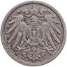 Купить Германия 5 пфеннигов (pfennig) 1893, знак монетного двора: "A" - Берлин