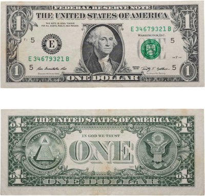 купить США 1 доллар 2009 год (Pick 530) Е-Ричмонд