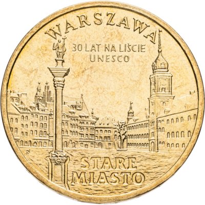 купить Польша 2 злотых 2010 "Варшава — Старый город (Warszawa — Stare Miasto)"