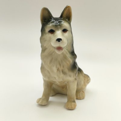 купить Статуэтка "Овчарка", фарфор, роспись, Западная Европа, 1970-1990 гг.