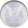 Купить США 1 доллар (dollar) 1887 Доллар Моргана, без отметки монетного двора, в слабе NGC MS64