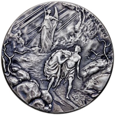 купить Ниуэ 2 доллара 2016 Адам и Ева