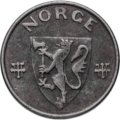 купить Норвегия 5 эре (ore) 1944