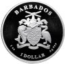 Купить Барабадос 1 доллар (dollar) 2022 Морской конек
