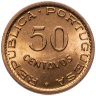 Купить Тимор (колония Португалии) 50 сентаво (centavos) 1970