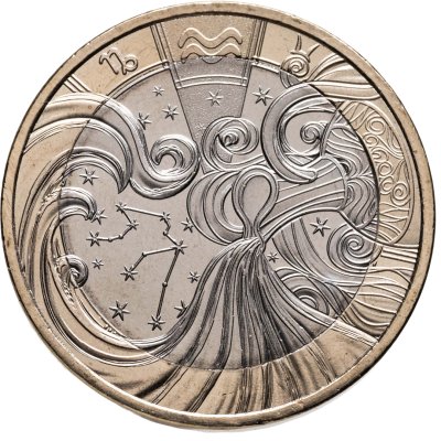 купить Франция 5 евро 2026 "Знаки зодиака-Водолей" в коинкарте