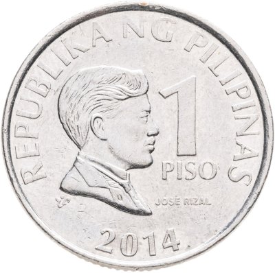 купить Филиппины 1 песо (piso) 2014