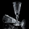 Купить Набор из 2 бокалов с рельефным декором, стекло, СССР, 1970-1990 гг.