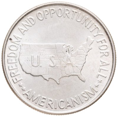 купить США 50 центов (1/2 доллара) 1952 "Джордж Вашингтон Карвер и Букер Талиафер Вашингтон"