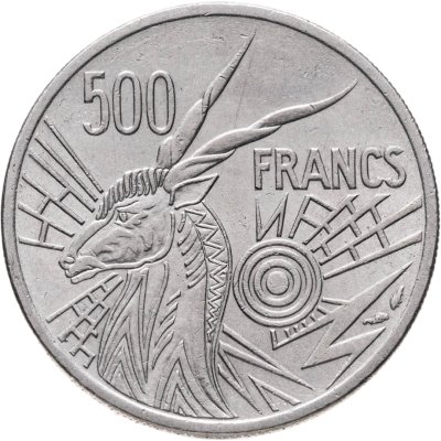 купить Центральная Африка (BEAC) 500 франков (francs) 1982