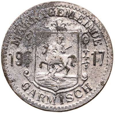 купить Германия, Гармиш 5 пфеннигов 1917