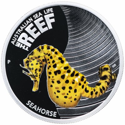 купить Австралия 50 центов (cents) 2010 "Австралийские рифы: Морской конек"