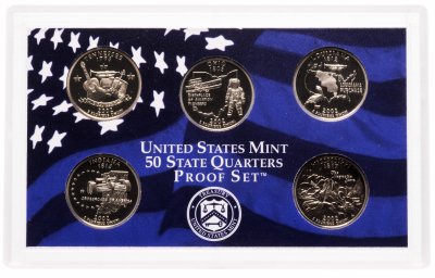 купить США набор монет "Штаты Америки" 2002 (S)