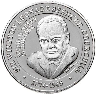 купить Медаль "Сэр Уинстон Черчилль"