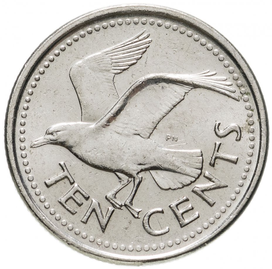 купить Барбадос 10 центов (cents) 2007-2017, случайная дата