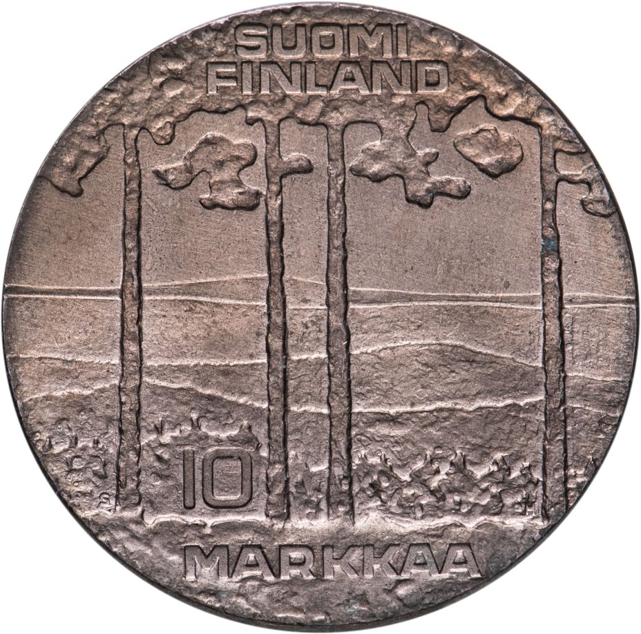 купить Финляндия 10 марок 1975 "75-летие со дня рождения президента Урхо Кекконена"