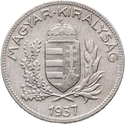 купить Венгрия 1 пенгё (pengo) 1937