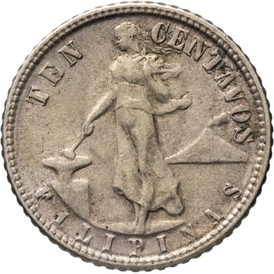 купить Филиппины 10 сентаво (centavos) 1944