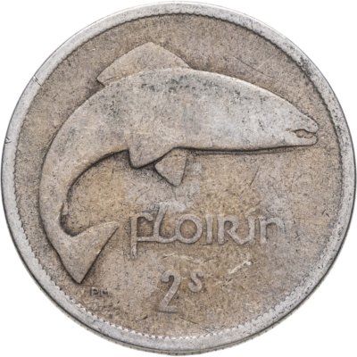 купить Ирландия 2 шиллинга (флорин, shillings) 1928