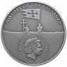 Купить Острова Кука 5 долларов 2018 "Ливонский крестовый поход", в футляре с сертификатом
