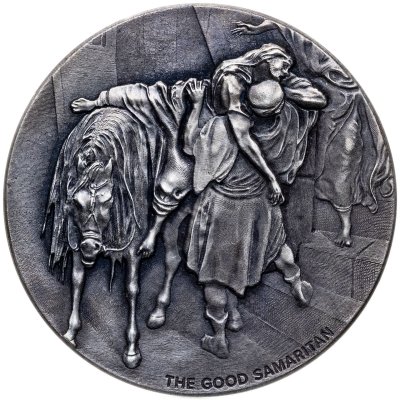 купить Ниуэ 2 доллара 2016 Добрый самарянин