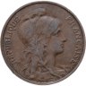 Купить Франция 5 сантимов (centimes) 1917  Без отверстия в центре