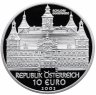 Купить Австрия 10 евро (euro) 2002 "Замок Эггенберг" в футляре с сертификатом