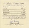 Купить Австрия 10 евро (euro) 2002 "Замок Эггенберг" в футляре с сертификатом